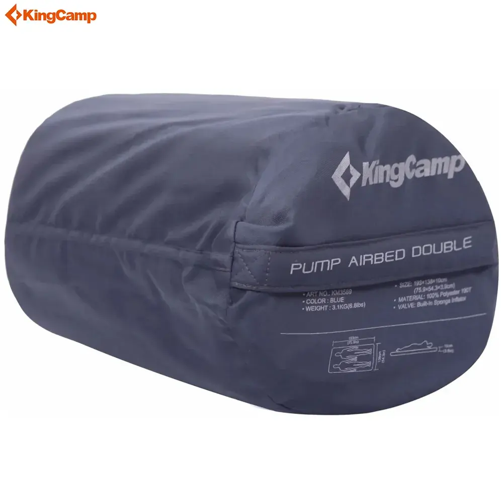 KingCamp INTERNAL PUMP AIRBED DOUBLE KM3589