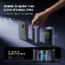 E0027A01 Baseus EnerGeek GR11 Power Bank 10000mAh 100W with Retractable Cable – Grey