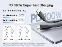 E0415504 Baseus Free2Pull Mini 2-in-1 Retractable Fast charging Cable USB-C to C+C