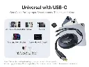 E0415504 Baseus Free2Pull Mini 2-in-1 Retractable Fast charging Cable USB-C to C+C