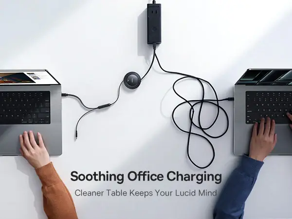 E0415504 Baseus Free2Pull Mini 2-in-1 Retractable Fast charging Cable USB-C to C+C