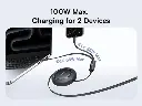 E0415504 Baseus Free2Pull Mini 2-in-1 Retractable Fast charging Cable USB-C to C+C
