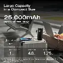 EF-RAPID25K100W-B-USEcoFlow RAPID Power Bank (25,000mAh, 170W, 100W Built-In and  (5).webp