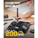 NEX-E1-MAX Fanttik NEX E1 MAX Precision Electric Screwdriver Kit – Gray