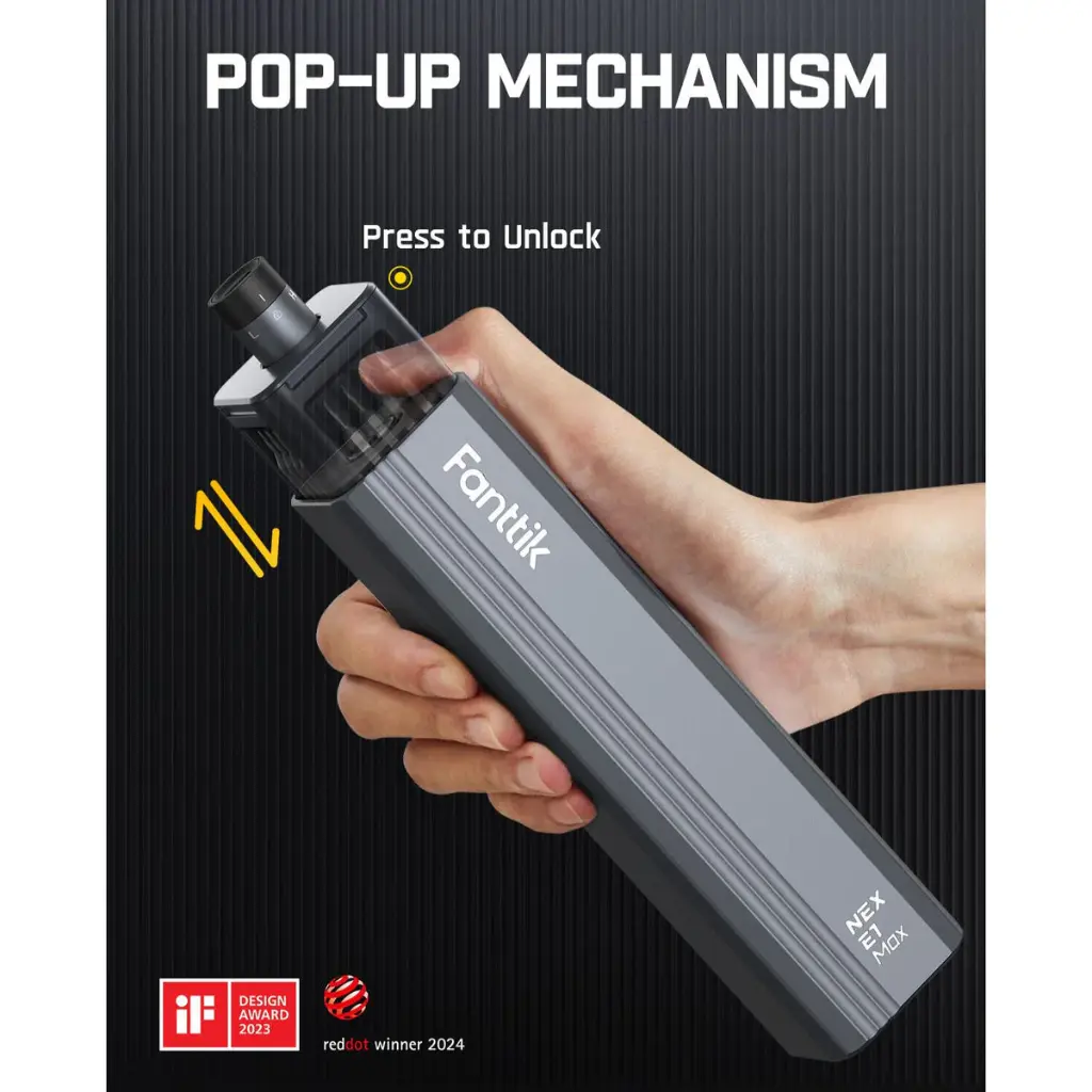 NEX-E1-MAX Fanttik NEX E1 MAX Precision Electric Screwdriver Kit – Gray