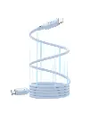 P10376800311-00 Baseus PicoGo 1m USB-C to USB-C 240W Magnetic Liquid Silicone Cable – Blue