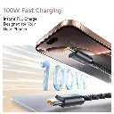 P10385200111-00 Baseus Dynamic 4 Pro Magnetic Fast Charging Cable USB-C to USB-C 100W 1m – Black