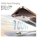 P10385200211-00 Baseus Dynamic 4 Pro Magnetic Fast Charging Cable USB-C to USB-C 100W 1m – White
