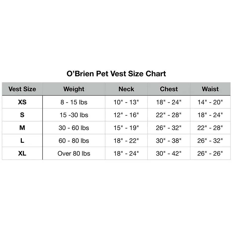 VEST PET