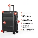 HC25,PELICAN TRVL HARDSDE MD CHK-IN,BLK