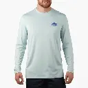 AFTCO Summertime UVX LS Sun Protection Shirt - Silver- M61194  2.webp
