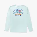 AFTCO Summertime UVX LS Sun Protection Shirt - Silver- M61194