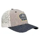 Guy Harvey Men's Marlin Patch Mesh Trucker Hat - Ultimate Grey - GHV57001-1SY1197