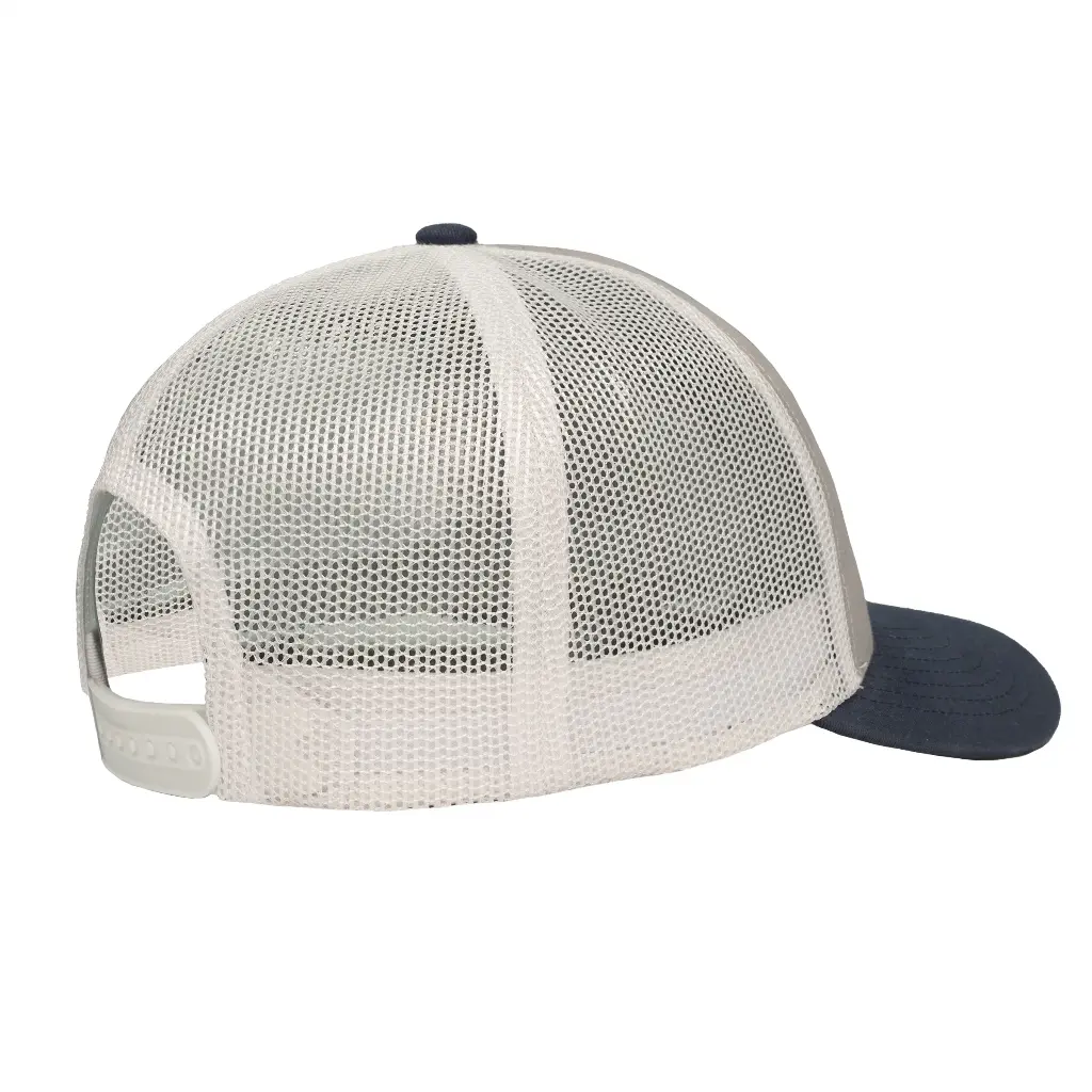 Guy Harvey Men's Marlin Patch Mesh Trucker Hat - Ultimate Grey - GHV57001-1SY1197