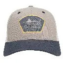 Guy Harvey Men's Marlin Patch Mesh Trucker Hat - Ultimate Grey - GHV57001-1SY1197