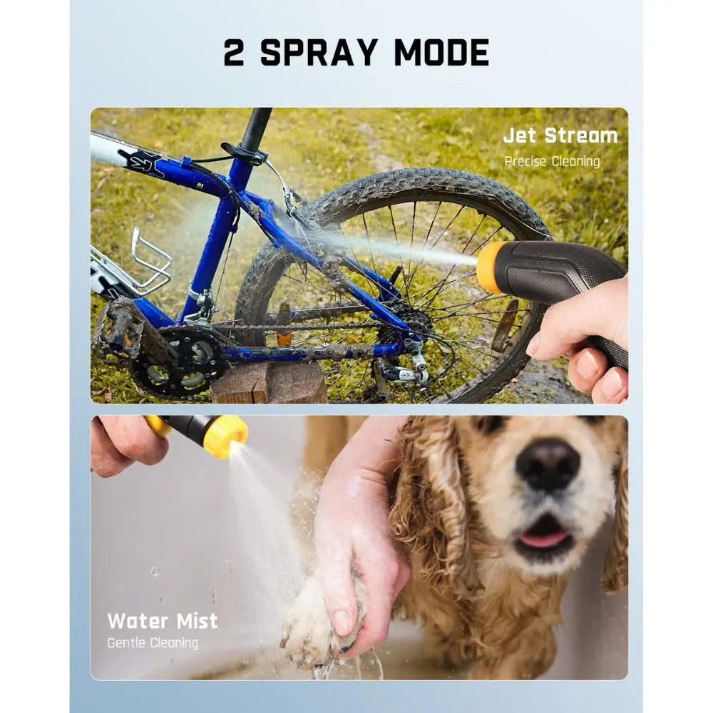 NB8-Nano Fanttik NB8 Nano Portable Pressure Washer – Gray