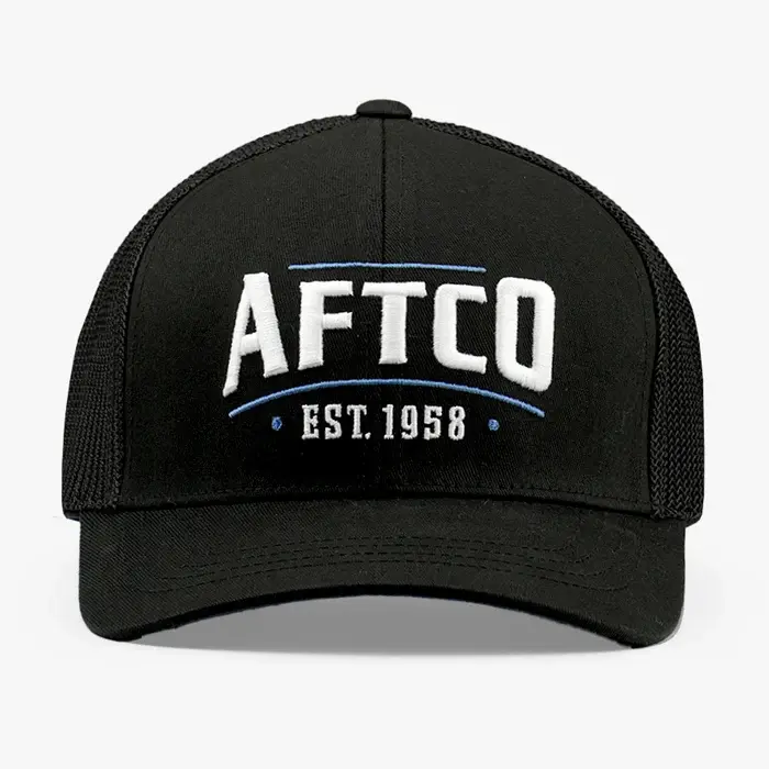 AFTCO Tidal Trucker Hat - Navy 2.webp