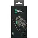 Wera 967/9 TX 1 SB L-key set, BlackLaser, 9 pieces 1