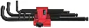 Wera Tools 05073596001 9509 Hex-Plus 6 SB L-Key Set, Metric, Blacklaser, 9 Pieces 2