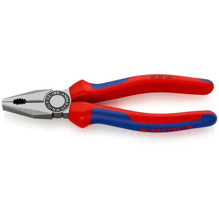 Knipex - 03 02 Series | Combination Pliers | Multi-Component Handle | Black Atramentized 1