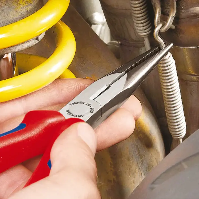 Knipex - 26 12 200 | Snipe Nose Side-Cutting Stork Beak Pliers 4