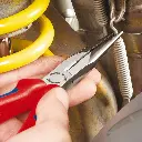 Knipex - 26 12 200 | Snipe Nose Side-Cutting Stork Beak Pliers 4