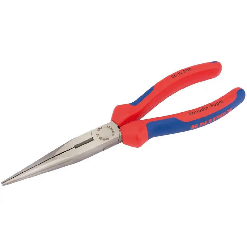 Knipex - 26 12 200 | Snipe Nose Side-Cutting Stork Beak Pliers 2