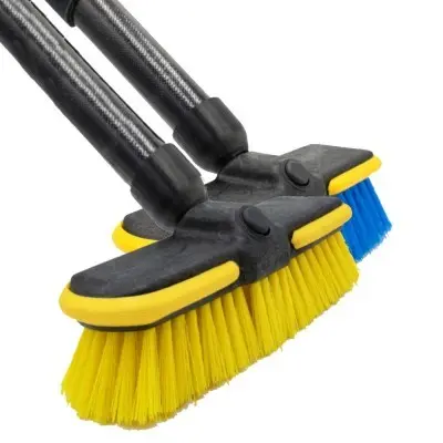 Deck Brush (stiff bristles) + Deck Brush (soft bristles)