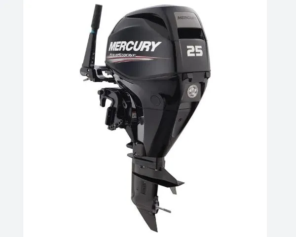 4-ST MERCURY 25HP SHORT MANUAL TILLER HANDLE