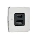  TILE - USB-A / USB-C Interiors Charging Socket  12/24V