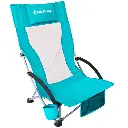 KingCamp PORTABLE High SLING CHAIR - Cyan