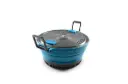 ESCAPE HS 2 LITER POT, COLLAPSIBLE CAMPING COOK POT, BLUE