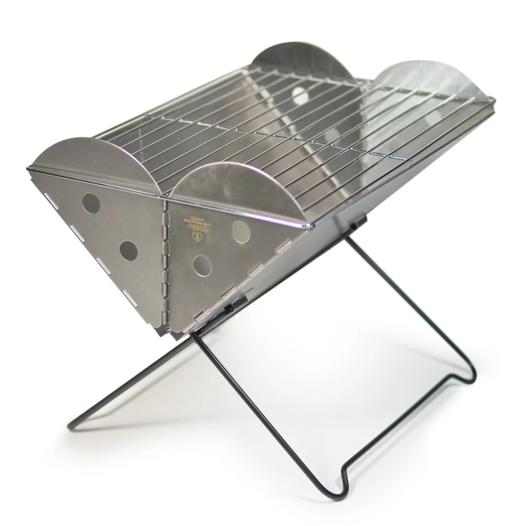 Flatpack Portable Stainless Grill & Firepit