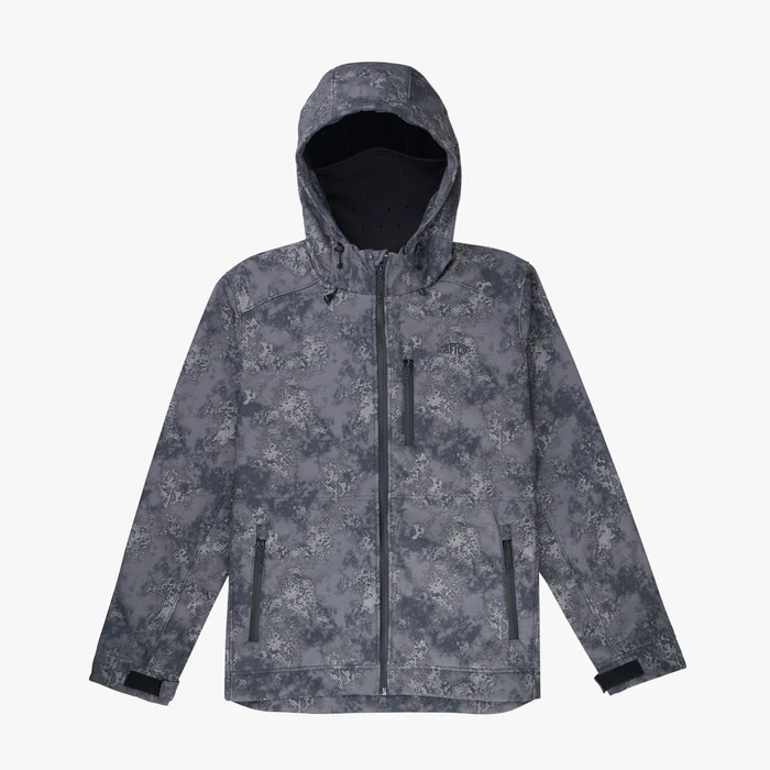 AFTCO Reaper Tactical Softshell JKT - Charcoal Acid Camo