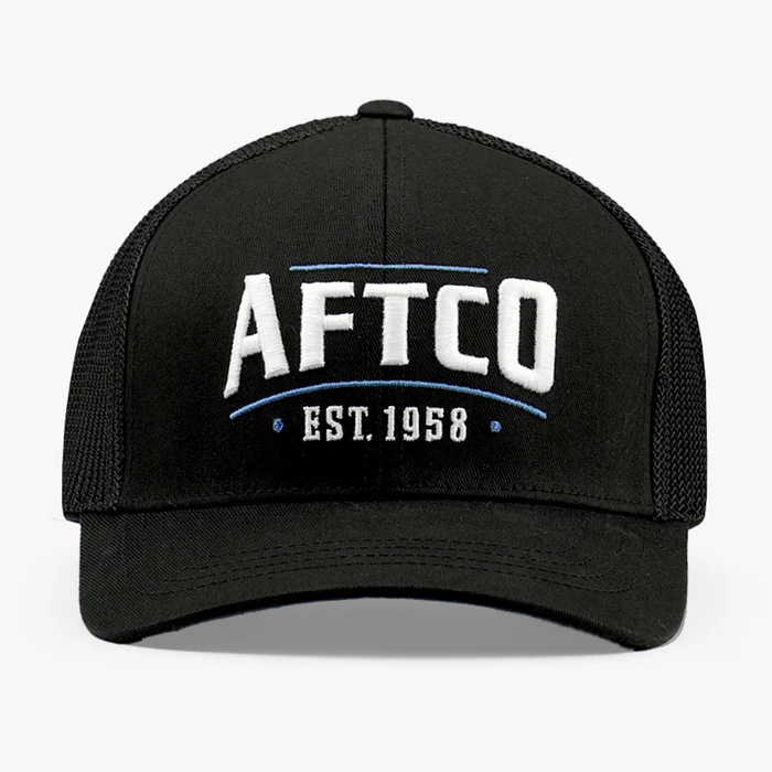 AFTCO Tidal Trucker Hat - Navy