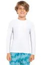 Rash Guard Long sleeve Youth white 