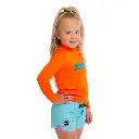 Jobe Rash Guard Long sleeve Kids Fire Orange