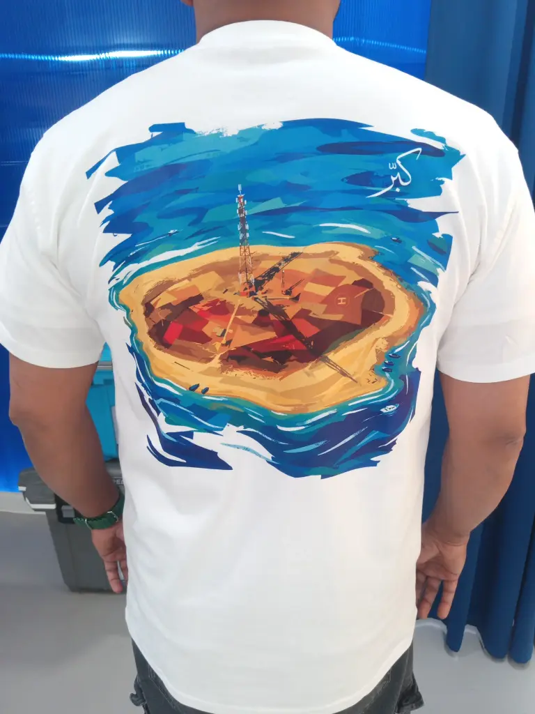 White -T-Shirt-Kubbar Design