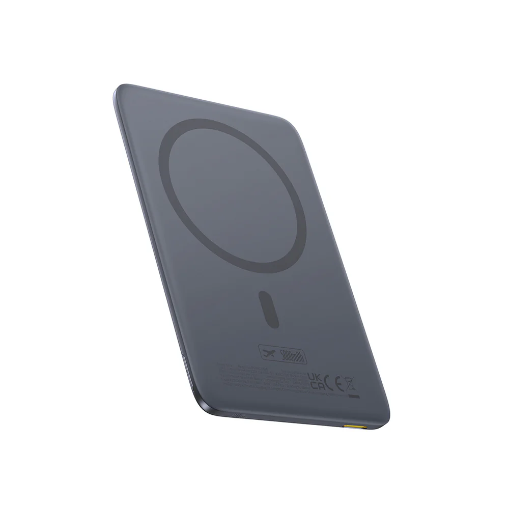 P1007680C813-00 Baseus PicoGo AM41 Ultra-Slim Magnetic Power Bank 5000mAh 20W – Grey		 