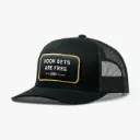 AFTCO Guide Sayings Trucker Hat - Black -MC1095 
