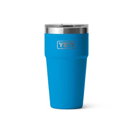 VASO RAMBLER APILABLE 20 OZ (591 ML) BIG WAVE BLUE