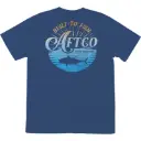 AFTCO ALKALINE SS T-SHIRT - STORM BLUE