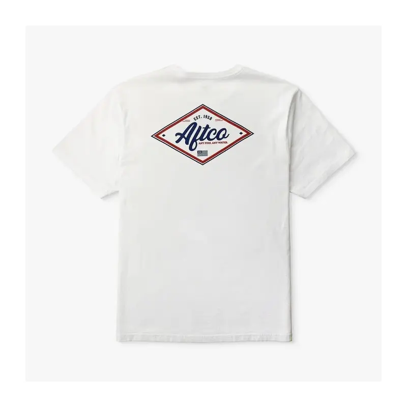 AFTCO Sherman SS T-Shirt - White