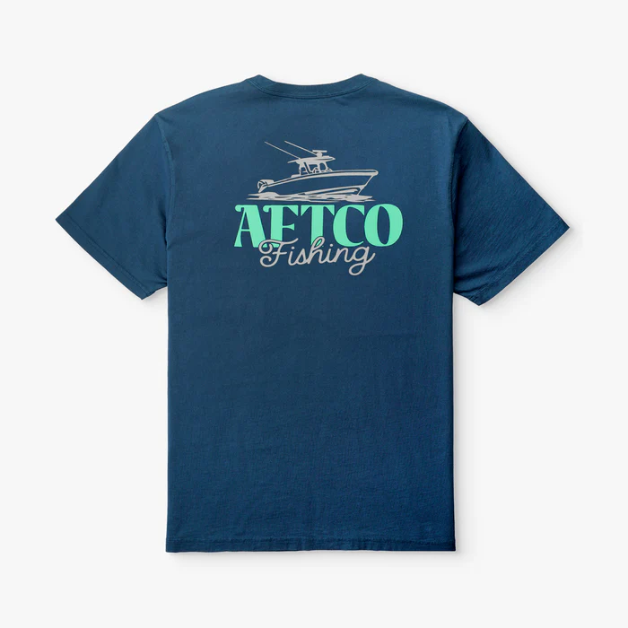 AFTCO Dreamer SS T-Shirt - Naval