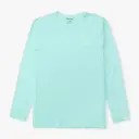 AFTCO Air-O Mesh LS Sun Protection Shirt - Shoreline Blue Heather