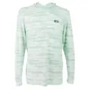 AFTCO Ocean Bound Hooded Performance Shirt - Mint Shoreline Camo