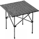 FUNDANGO ALUMINUM FOLDING TABLE M 54X51X49.5CM - BLACK/GREY