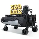 FUNDANGO Folding Wagon 180L Dual Chassis Camping Wagon 9C2450
