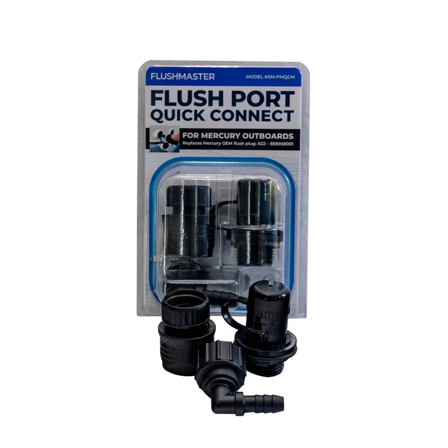 Flush port Quick connect Mercury