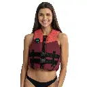 Neoprene Vest Women Rose Pink